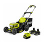 Akumuliatorinė vejapjovė RYOBI ONE+ RY18LMX46A-250, 18 V, 2 x 5,0 Ah, 46 cm, 55 l