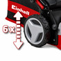 Benzininė vejapjovė EINHELL GC-PM 56/2 S HW, 2800 W, 173 cm³, 56 cm, 80 l, savaeigė