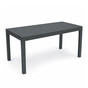 Plastikinis stalas SUMATRA, 138 x 80 x 72 cm, antracito sp.