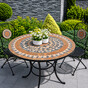 Lauko stalas MOSAIC, 90 x 90 x 70 cm