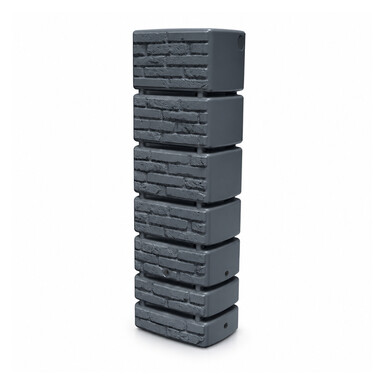 Lietaus vandens talpa BRICK, antracito spalvos, 350 l