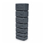 Lietaus vandens talpa BRICK, antracito spalvos, 350 l